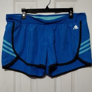 Adidas Climalite Women's Size XL Royal Blue Running Shorts